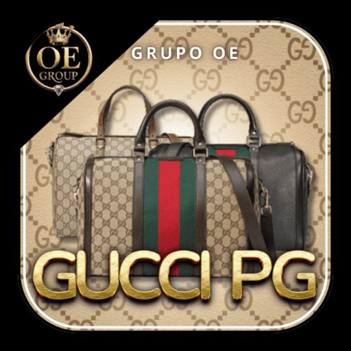 Imagem promocional da GUCCIPG mostrando a plataforma e suas vantagens